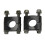 Universal Motorcycle Handlebar Riser Clamp Set 1