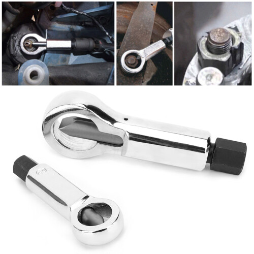 Non Slip Nut Splitting Tool Heat Treated Blade High Precision Nut Extractor For Damaged Cross Threaded Nuts 2