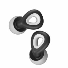 1 Pair Nanosilicone Sleep Ear Plugs Black