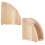 Versatile Filter Paper Dispenser, Bamboo Coffee Filter Organizer for100Cone-Shaped Filters with Dustproof Storage, Compact Filter Paper Container 6