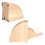 Versatile Filter Paper Dispenser, Bamboo Coffee Filter Organizer for100Cone-Shaped Filters with Dustproof Storage, Compact Filter Paper Container 7