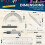 SOL SOL 8-Piece Geometry Sets for Secondary School for Mathematics, Complete Maths Kit with Ruler, Pencil, Eraser, Protractor and Compass Set 2