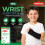SOL SOL Wrist Support Left Hand Medium Black  Adjustable Breathable Neoprene Left Hand Wrist Support with Soft Strap for Everyday Comfort & Stability 3