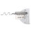 Lockstitch Machine Binding Tool, Curve Edge Folder with Overlock Functionality, Easy to Use Industrial Sewing Attachment in Durable Stainless Steel 5