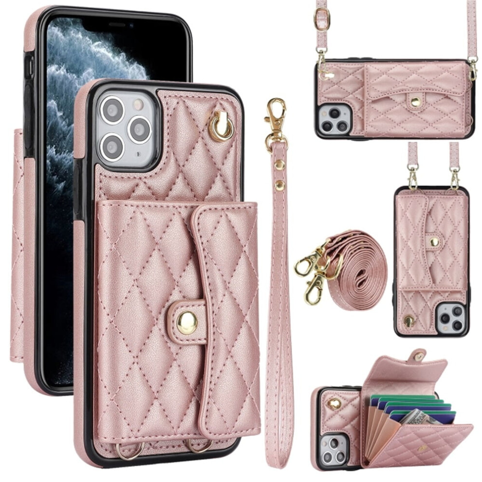 Rfid-Blocking Magnetic Flip Wallet Case For Iphone 12/12 919886083635