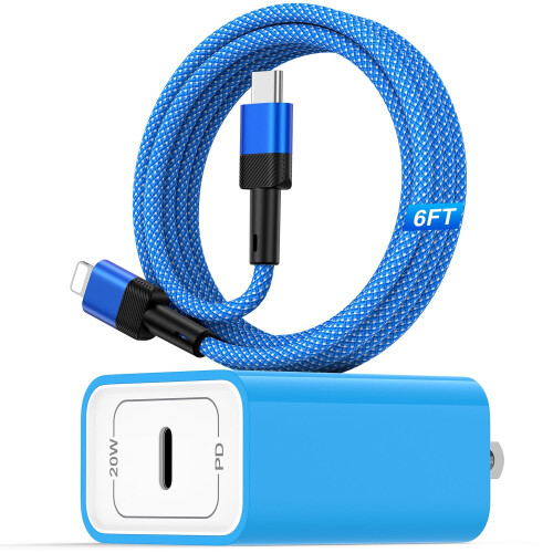 20W USB-C PD nabíjačka s 1,8 m USB-C káblom do Lightning