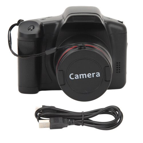 Stable HD Digital Camera with USB Charging, 16MP Sensor16X Digital Zoom Night Vision Feature Anti Shake Optimization for Vlogging Blogging Streaming