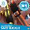 SOL SOL 6pk Reflective Cat Collars with Quick Release Buckle & 2 ID Tags, Adjustable & Comfortable, Durable Material 5
