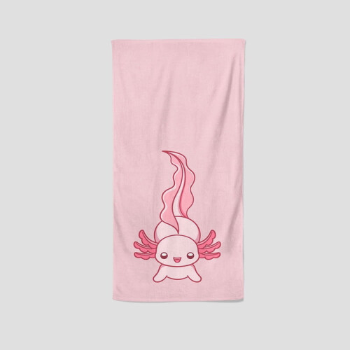 Axolotl törölköző egyoldalas3575cm