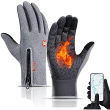 Blushhub Winter Gloves – Touchscreen, Non-Slip, Windproof, Thermal – Compatible with smartphones
