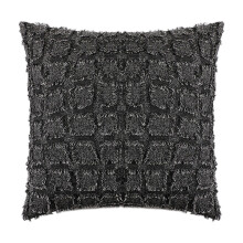 17x17" Cushion Shushug Pillow Sofa Window Living Room Waist, Gifts for Yourself, Black