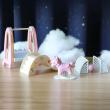 Mini Dollhouse Furniture Set: Tiny Kitchen & Bookstore for Pretend Play, Compatible with 1:12 Scale Dollhouses