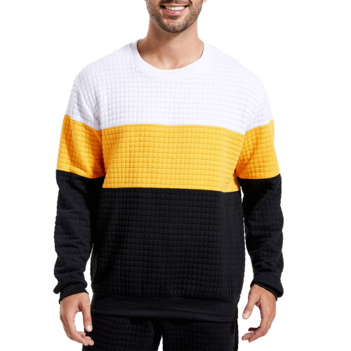 Herregenser med raglanermer og langermet pullover