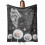 Coperta commemorativa in flanella, morbida, 50x60 pollici 1