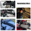 2Pcs 7/8in Sponge Handlebar Cover CB900F Black 4