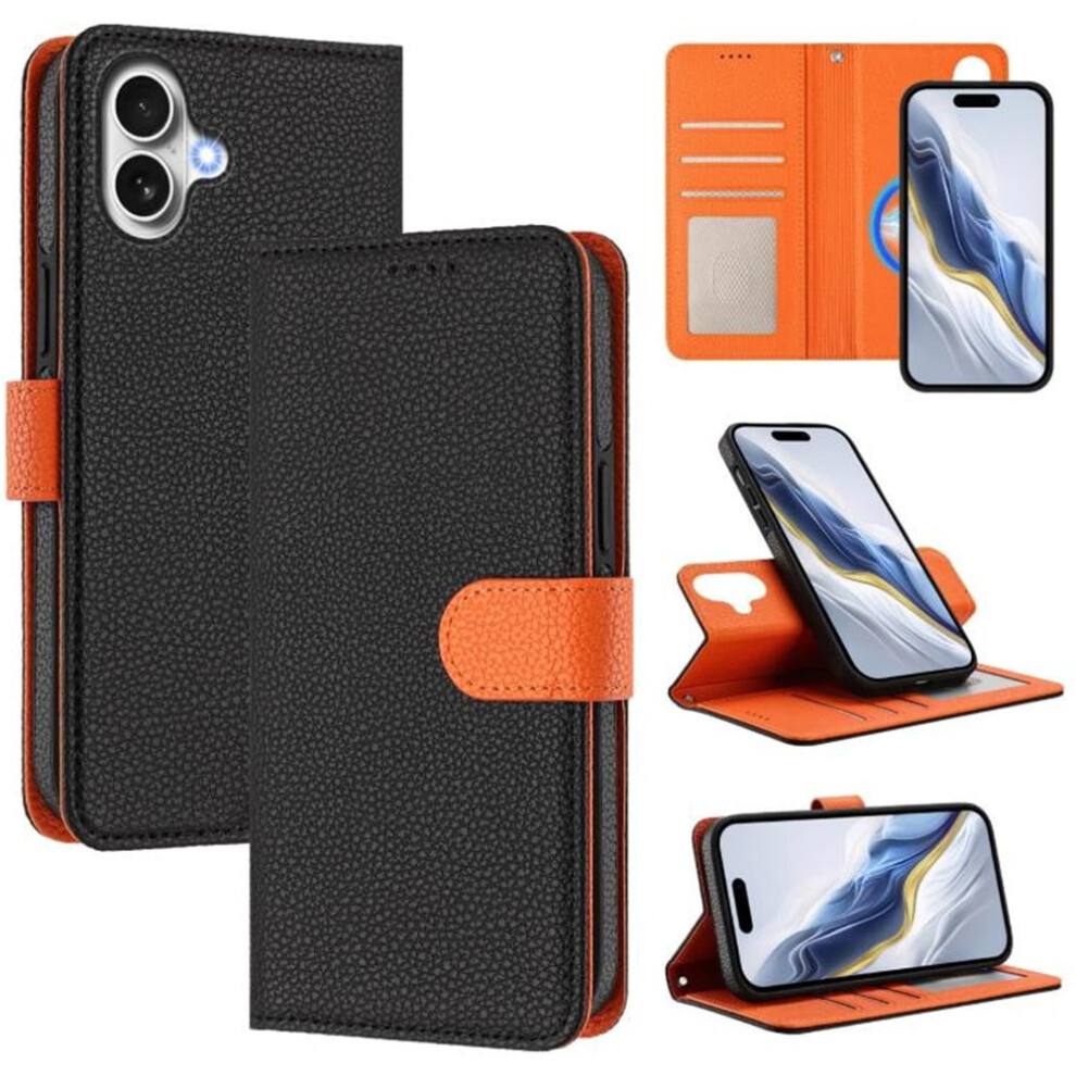 Rfid Blocking Wallet Case For Iphone 17 With Magnetic Flip 968604538643