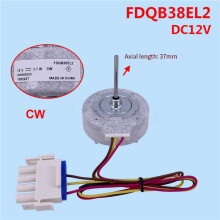 2X Refrigerator Cooling Fan Motor for Refrigerator DC12V 2.7W FDQB38EL2 Fridge Radiator Freezer Parts