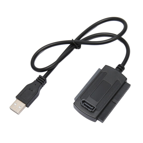 Adattatore convertitore da IDE e SATA a USB 3.0 per hard disk esterni da 2,5 e 3,5 pollici, SSD, CD, DVD, ROM, con interruttore di 1