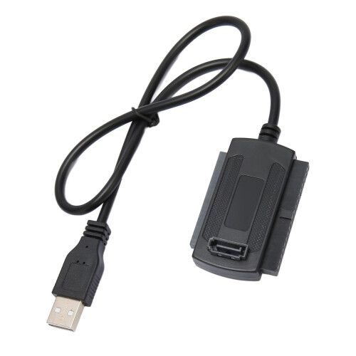 Adattatore convertitore da IDE e SATA a USB 3.0 per hard disk esterni da 2,5 e 3,5 pollici, SSD, CD, DVD, ROM, con interruttore di 2
