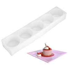 Food-Grade Silicone Bakeware, Mousse Dessert Mold For Innovative Baking, 3D Baking Silicone Mold With Non-Stick Surface For Easy Clean-Up