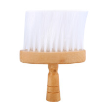 Salon Quality Hairdressing Brush With Soft Bristles And Non Slip Handle High Elasticity Fibers Ergonomic Wooden Design For Post Cut Hair Removal