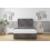 Sloomy Mayfair Slate Naples Divan Bed Base 2 Drawers Same Side With 26" Strutted Headboard 4' Small Double 2