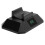 Space Management Charging Station For PS5Accessories With Fast Charging RGB Lighting Overcharge Protection LED Indicators Timer Function Cooling 7