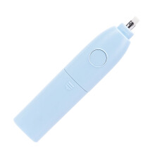 Elektrischer Radiergummi batteriebetriebener Bleistift-Radiergummi zum Zeichnen Hellblau