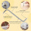 7 Pcs Offset Screwdriver Set Right Angle Screwdriver, Slotted Screwdriver Z-Type Screwdriver 5