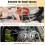 7 Pcs Offset Screwdriver Set Right Angle Screwdriver, Slotted Screwdriver Z-Type Screwdriver 6