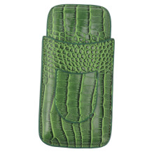 Gift for Cigar Enthusiasts, Portable Cigar Humidor with Personalized Design, Luxury Cigar Accessories featuring Breathable and Lightweight Leather,
