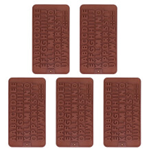 Celebration Confectionery Kit, Non-Stick Chocolate Molds, Reusable Party and Festival Baking Accessories, Food Grade Silicone Baking Tools,