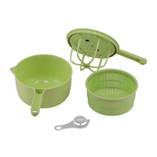 Salad Wizard, Eco-Friendly Tableware For Quick Salad Prep, Removable Internal Basket For Easy Cleaning (Dishwasher Safe Containers)