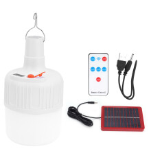 Tragbare Solarlaterne, solarbetriebene LED-Campinglampe mit 5 einstellbaren Modi: Starkes Licht, Mittleres Licht, Gedämpftes Licht, Schneller