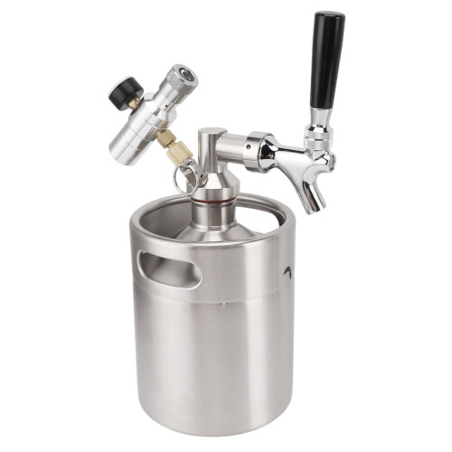Διατηρεί την ενανθράκωση Mini Keg Growler Σύστημα οικιακής διανομής υπό πίεση 1