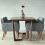 Πόδια επίπλων Mid Century για μια κομψή αναβάθμιση, σετ 4 ποδιών επίπλων εύκολης 5