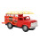 Vintage Iron Fire Truck Model Decor, 155g Fire Engine Toy 15
