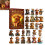 Calendar de Advent cu Vacă Highland 2025 cu 24 de figurine 2