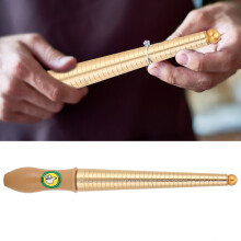 Gold Plated Copper Ring Mandrel Finger Sizing Stick, Hong Kong Size