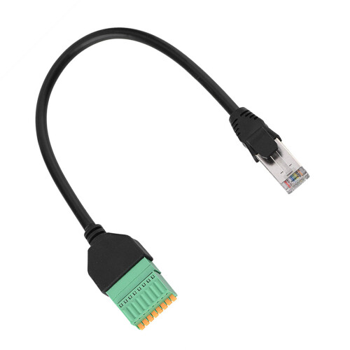 Αξιόπιστες συνδέσεις RJ45Breakout βιδωτός ακροδέκτης θηλυκού βύσματος προσαρμογέας 1