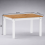 Mercers Furniture Corona White Small Extending Dining Table & 4 Chairs 2