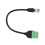 Αξιόπιστες συνδέσεις RJ45Breakout βιδωτός ακροδέκτης θηλυκού βύσματος προσαρμογέας 4