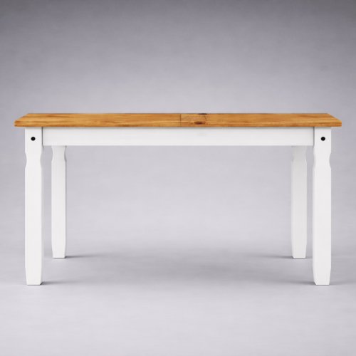 Mercers Furniture Corona White 4'0" Dining Table 1
