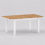 Mercers Furniture Corona White Small Extending Dining Table 2