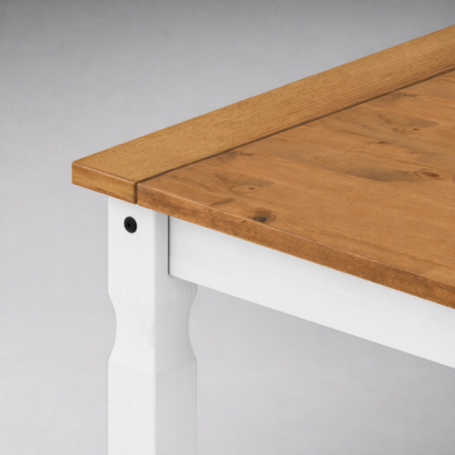 Mercers Furniture Corona White 4'0" Dining Table 2