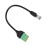 Αξιόπιστες συνδέσεις RJ45Breakout βιδωτός ακροδέκτης θηλυκού βύσματος προσαρμογέας 6