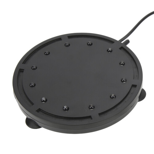 Underwater Round Small Bubbles Lamp Multicolor LED Light Adjustable Lighting Modes Remote Controller LED Fish Tank Bubbler Stone Aquarium Air Bubble 1