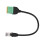 Αξιόπιστες συνδέσεις RJ45Breakout βιδωτός ακροδέκτης θηλυκού βύσματος προσαρμογέας 7