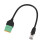 Αξιόπιστες συνδέσεις RJ45Breakout βιδωτός ακροδέκτης θηλυκού βύσματος προσαρμογέας 8