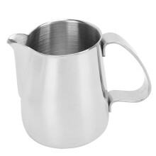 350ml 304 Stainless Frothing Cup, Drip-Free Spout